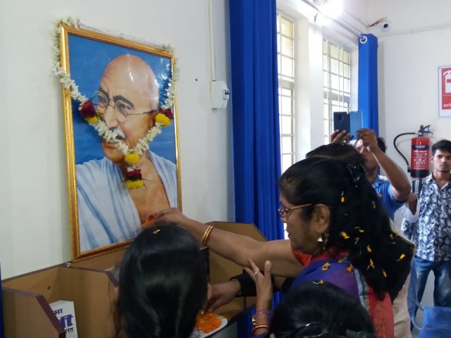 Corner for Gandhian Thought established